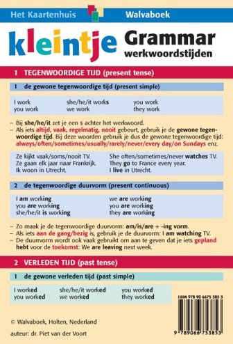 9789066753853 - Kleintje grammar werkwoordstijden