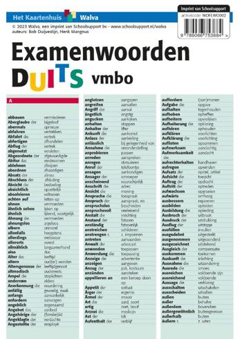 9789066753884 - Examenwoorden duits vmbo kaart