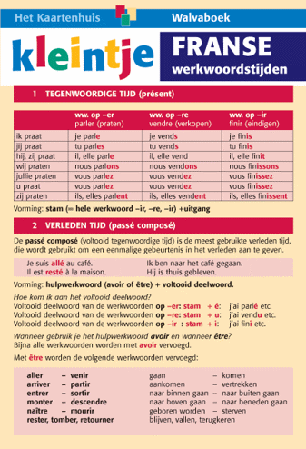 9789066753990 - Kleintje franse werkwoordstijden