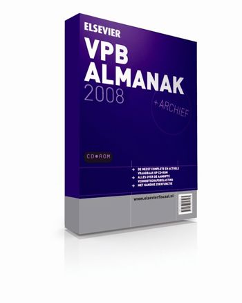 9789068829754 - Elsevier vpb almanak 2008 cd-rom