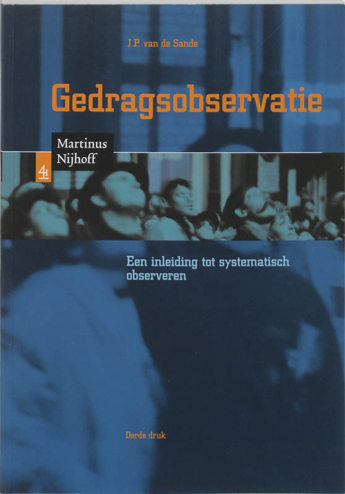 9789068905342 - Gedragsobservatie