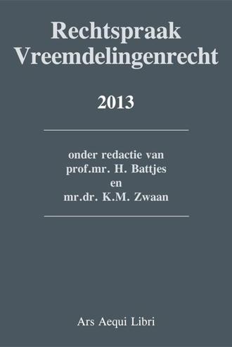 9789069163451 - Rechtspraak vreemdelingenrecht 2013