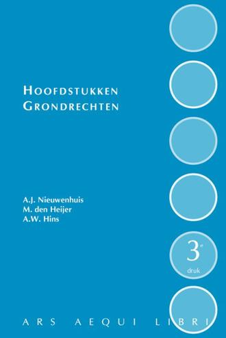 9789069166155 - Hoofdstukken grondrechten / druk 3