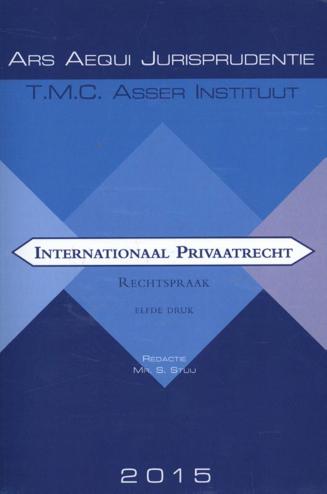 9789069166179 - Ars Aequi Jurisprudentie Jurisprudentie Internationaal privaatrecht 2015