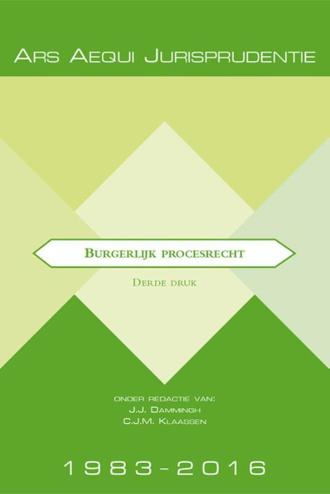 9789069168272 - Jurisprudentie burgerlijk procesrecht 2016