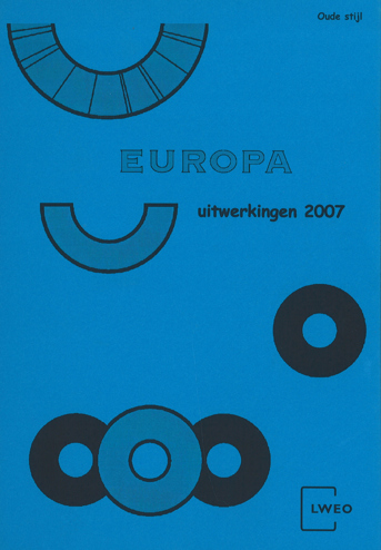 9789071154287 - Lesbrief europa uitwerkingen vwo 2004