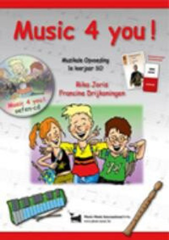 9789072440181 - Music 4 you! (+ cd + kwartetspel + dominokaartjes)