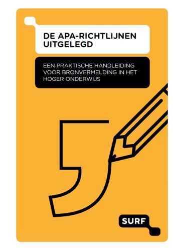 9789072482181 - De APA-richtlijnen uitgelegd