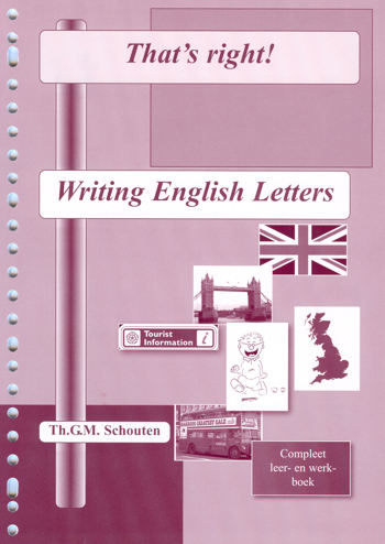 9789075982381 - That's right! writing english letters