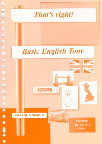 9789075982411 - That's right! basic english tour