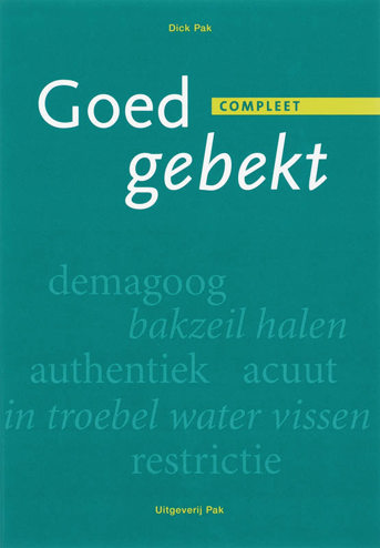 9789077018194 - Goed gebekt compleet (3 delen in 1)