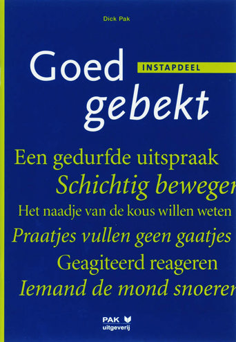9789077018330 - Goed gebekt instapdeel