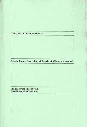 9990009203551 - Scheikunde module 10 onderbouw havo/vwo
