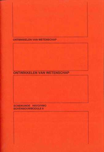 9789078867340 - Ontwikkelen van wetenschap havo/vwo scheikunde bov.bouwmod 8