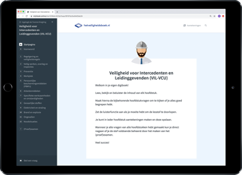 9789079007899 - Veiligheid voor intercedenten leidinggev (VIL-VCU) e-learning