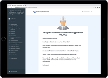 9789079007912 - Veiligheid voor operationeel leidinggev (VOL-VCA) e-learning