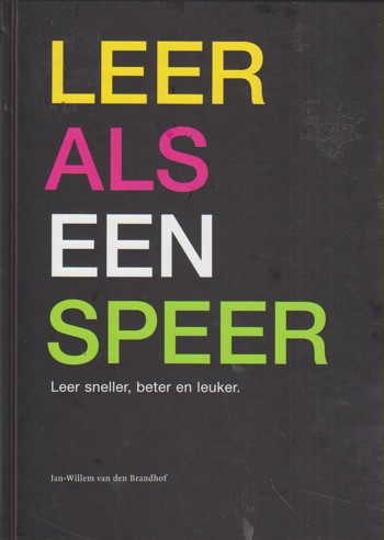 9789080851917 - Leer als een speer