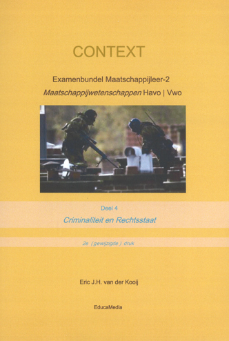 9789081418638 - Context havo/vwo criminaliteit en rechtstaat ex.bund deel 4