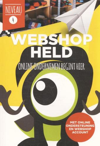 9789082128635 - Webshopheld niveau 4 + 1 jarige licentie