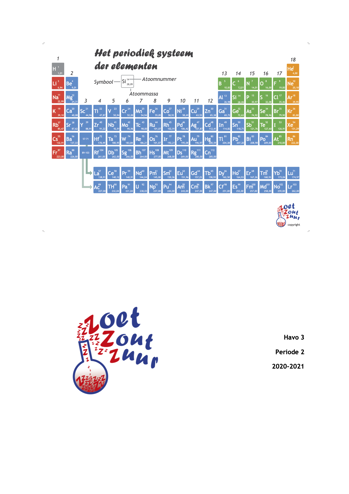 9789083069807 - Zoet Zout Zuur Havo 3 periode 2