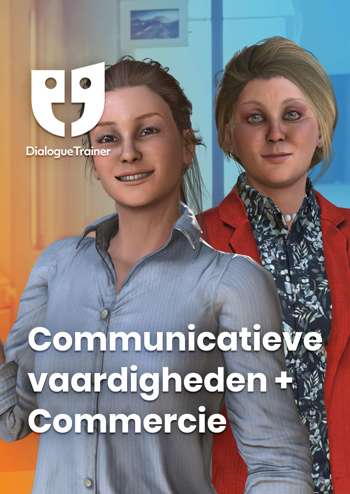 9789083083896 - DialogueTrainer Communicatieve vaardigheden en Commercie - jaarlicentie - online leeromgeving