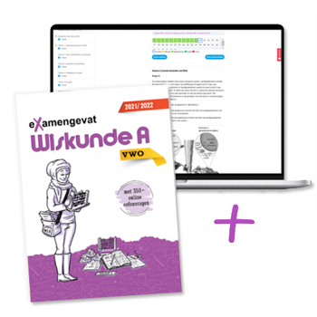 9789083147819 - eXamengevat - Wiskunde A VWO boek + licentie