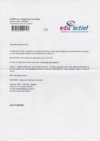 9789085241713 - (ECK) Client en omgeving saw 3&4 e-book