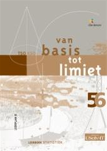 9789086614868 - Van basis tot limiet 5/6 tso leerboek statistiek lp b