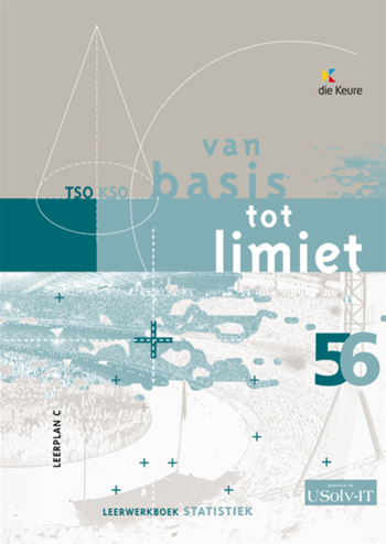 9789086618781 - Van basis tot limiet tso/kso 5/6 leerwerkbk statistiek lp c