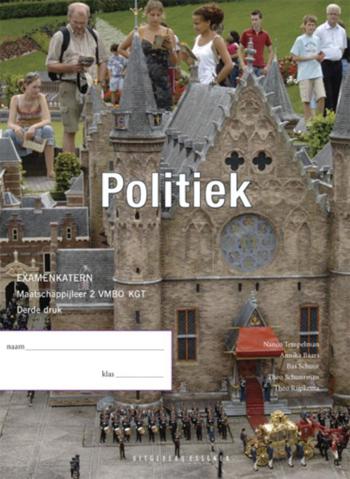 9789086740130 - Examenkatern politiek leswerkboek vmbo-kgt