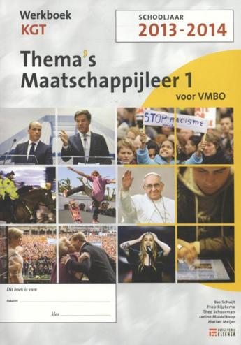 9789086741069 - Thema's maatschappijleer 2013-2014 1 vmbo-kgt werkboek