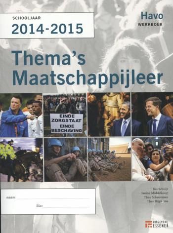 9789086741397 - Thema's maatschappijleer 2014-2015 havo werkboek