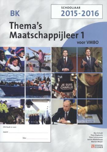 9789086741786 - Thema's maatschappijleer 2015-2016 1 vmbo-bk leswerkboek