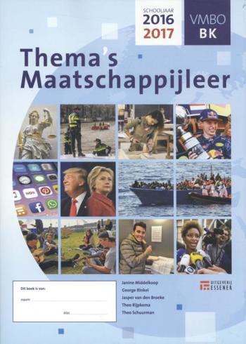 9789086742073 - Thema's maatschappijleer 2016-2017 1 vmbo-bk leswerkboek