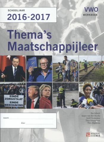 9789086742097 - Thema's maatschappijleer 2016-2017 vwo werkboek
