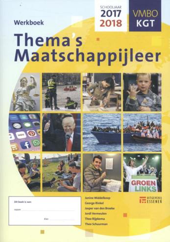 9789086742363 - Thema's maatschappijleer 2017-2018 1 vmbo-kgt werkboek