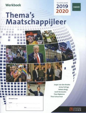 9789086743278 - Thema's maatschappijleer 2019-2020 havo werkboek