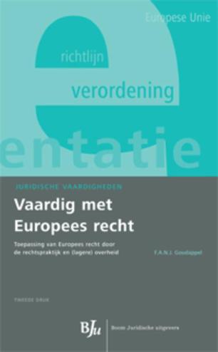 9789089744814 - Vaardig met europees recht