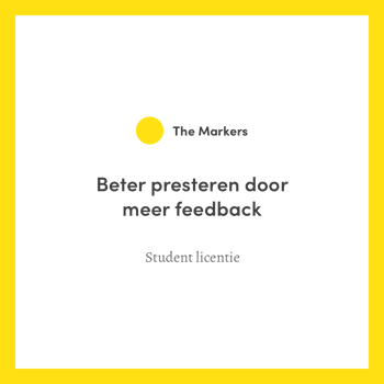 9789090331768 - The Markers licentie 12 maanden