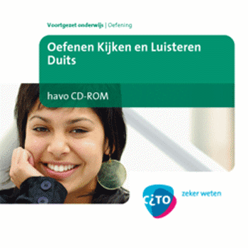 9789099954340 - Oefencd-rom kijken-luisteren duits havo