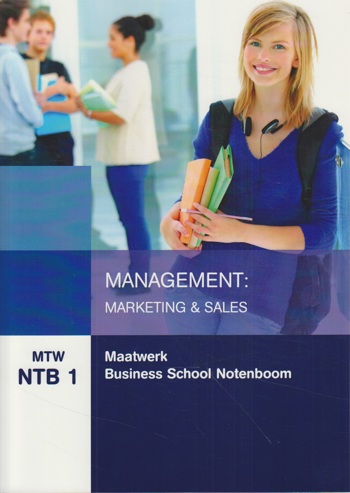 9789400212275 - Maatwerk Notenboom Management Marketing & Sales (MTW NTB 1)