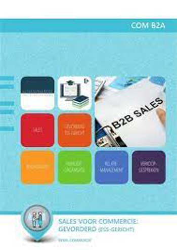 9789400220072 - Sales voor commercie: gevorderd (ESS-gericht) (COM B2-A)