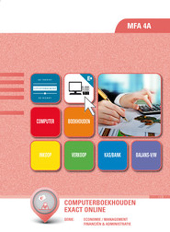 9789400220249 - Computerboekhouden exact online (MFA 4A)