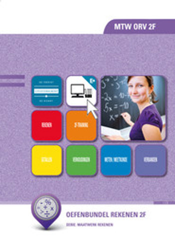 9789400221468 - Maatwerk rekenen oefenbundel 2F (MTW ORV 2F)