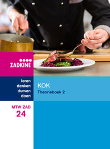 9789400222083 - Maatwerk Zadkine 24 Kok theorieboek 2 (MTW ZAD 24)