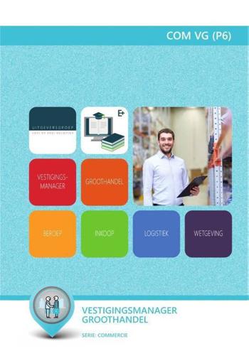 9789400229464 - Vestigingsmanager groothandel (COM VG (P6))
