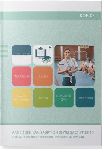 9789400233737 - Aanbieden van sport- en beweegactiviteiten (KOB 3)