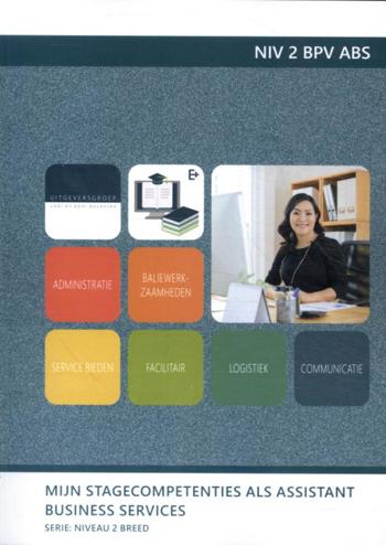 9789400234901 - Mijn stagecompetenties als assistant business services (NIV 2 BPV ABS)