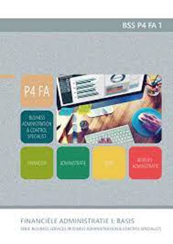 9789400235069 - Business Administration & Control Specialist: Financiele administratie 1: Basis (BSS P4 FA 1)