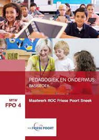 9789400236035 - MTW FPO 4, Maatwerk ROC Friese Poort Sneek: Pedagogisch werk: basisboek